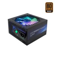 Voedingsbron CoolBox DG-PWS600-MRBZ ATX 600W RGB Zwart Ø 12 cm x 1 - thumbnail