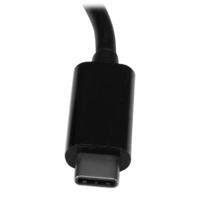 StarTech.com USB-C naar Ethernet adapter met 3 poorts USB 3.0 hub en Power Delivery - thumbnail