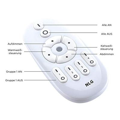 Just Light Led plafonnièreFlat 62 bij 62cm - 14532-16