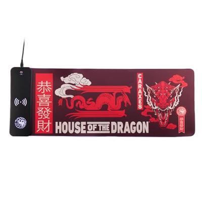 House of the Dragon Mousepad with Mobile Charger