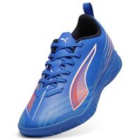 PUMA Ultra 6 Play Zaalvoetbalschoenen (IN) Kids Blauw Wit Felrood - thumbnail
