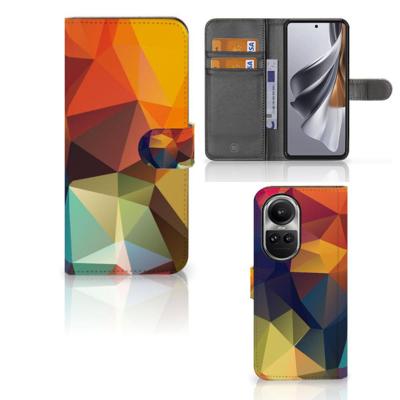 OPPO Reno10 | 10 Pro | Book Case | Polygon Color