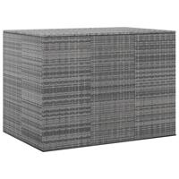 Tuinbox 145x100x103 cm polyetheen rattan grijs - thumbnail