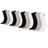 Puma Sportsokken Zwart Grijs Wit 12-pack-43/46 - thumbnail