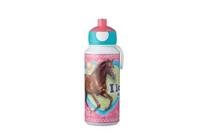 Mepal drinkfles Campus pop-up campus 400 ml - my horse Mepal drinkfles Campus pop-up campus 400 ml - my horse