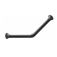 SecuCare Wandbeugel, hoek 45 graden 30x30 Li/Re Zwart mat - thumbnail