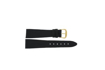 Horlogeband Universeel 1030156.21 Leder Zwart 21mm