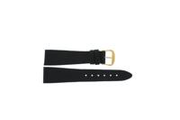 Horlogeband Universeel 1030156.21 Leder Zwart 21mm - thumbnail