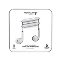 Happy Plugs Draadloze II hoofdtelefoon, draadloze Bluetooth met inline afstandsbediening en microfoon, wit, eenheidsmaat - thumbnail