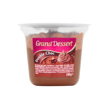 Ehrmann Grand Dessert Double Choc 190 g bij Jumbo