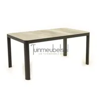 Tuintafel Castilla Negro - 160 cm - thumbnail