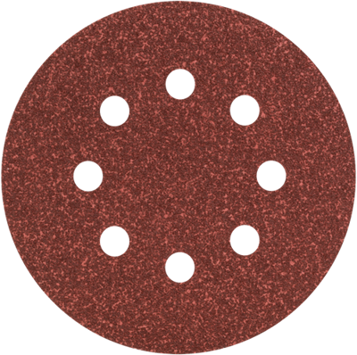 Bosch Accessoires schuurblad ø125mm | g60 | wp | 8 gaten | velc | 5 stuks - 2609256a23