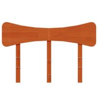 Hoofdbord 120 cm massief grenenhout wasbruin - thumbnail