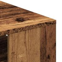 Salontafel 102x55x43 cm bewerkt hout oud houtkleurig - thumbnail