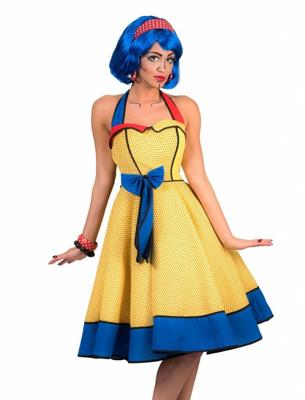 Cartoon Rock 'n Roll jurk