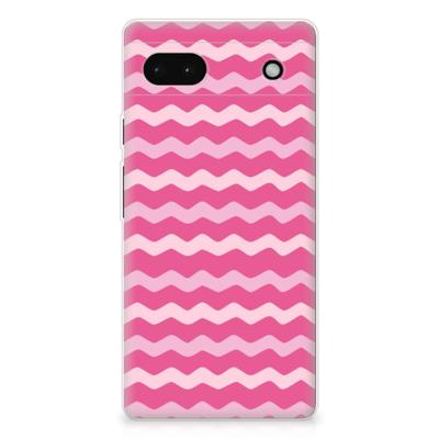 Google Pixel 6A | TPU bumper | Waves Pink Google Pixel 6A | TPU bumper | Waves Pink