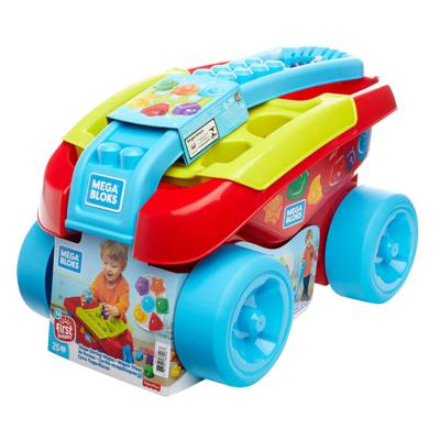 Fisher Price Mega Bloks Trekwagen Vormenstoof