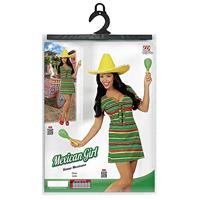 Mexicaanse dames jurk - thumbnail