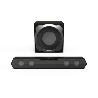 Hama uRage SoundZbar 2.1 Unleashed 2.1 kanalen 100 W Zwart, Grijs Hama uRage SoundZbar 2.1 Unleashed 2.1 kanalen 100 W Zwart, Grijs