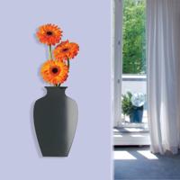 Muurbloem Donker Grijs XL - thumbnail