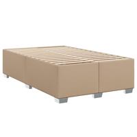 Boxspring met matras kunstleer cappuccinokleurig 90x190 cm - thumbnail