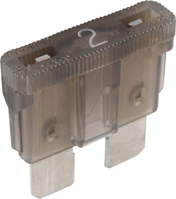 HERTH+BUSS "ato" zekering platte stekker flat plug-in. 2a herth & buss