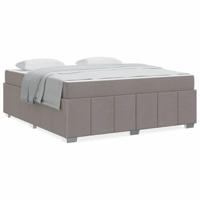 Bedframe Taupe 180 x 200 cm Stof - thumbnail