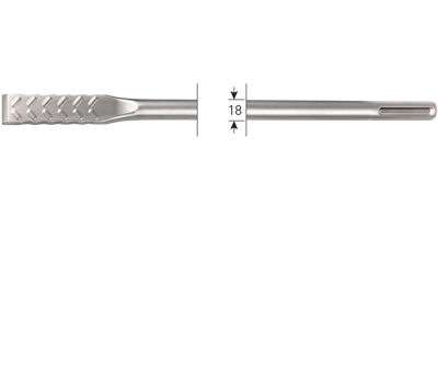 Rotec SDS-max | Vlakbeitel | V-Breaker | 25x400 - 215.1112 Rotec SDS-max | Vlakbeitel | V-Breaker | 25x400 - 215.1112