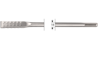 Rotec SDS-max | Vlakbeitel | V-Breaker | 25x400 - 215.1112 - thumbnail