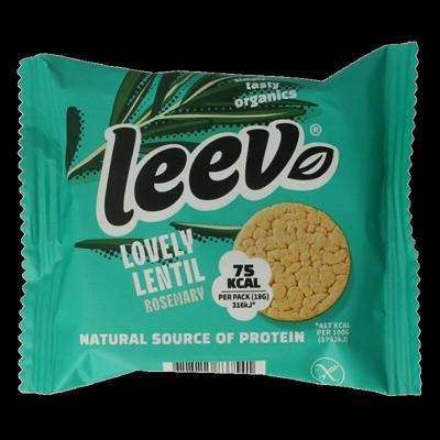 Leev Lovely lentil cakes rosemary bio 18 Gram
