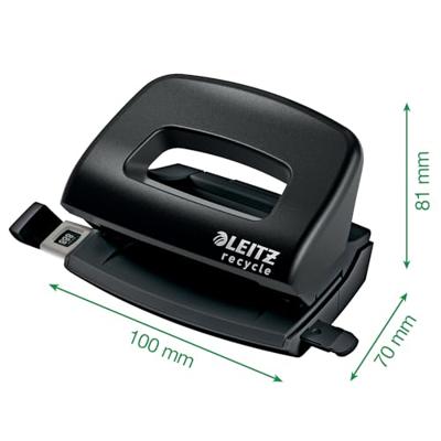 Leitz NeXXt Recycle Mini perforator, 10 blad, blauw
