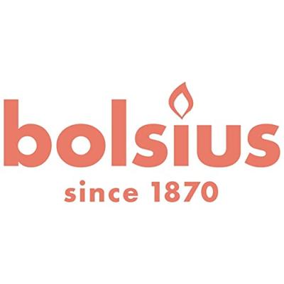 Rustiek kaars stompkaars 190/68 Rustic Taupe Bolsius - Bolsius