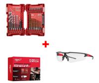 Milwaukee Shockwave borenset - voor multimateriaal + veiligheidsbril - thumbnail