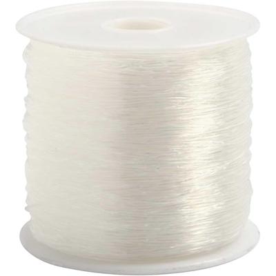 Creativ Company Elastisch koord, rond, dikte 0,5 mm, 100 m/ 1 rol
