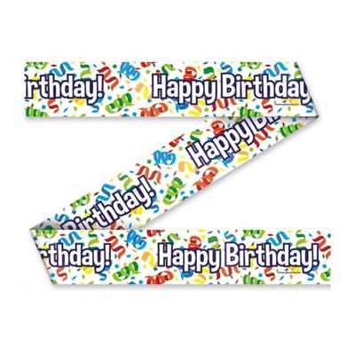 Paperdreams Party tape - happy birthday cartoon 12 m