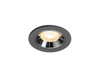 SLV InbouwspotNuminos XS zwart/chroom 2700K - 55gr - 1009279 - thumbnail