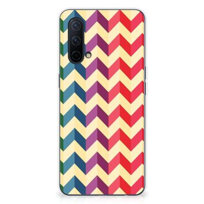 OnePlus Nord CE 5G | TPU bumper | Zigzag Multi Color OnePlus Nord CE 5G | TPU bumper | Zigzag Multi Color