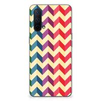 OnePlus Nord CE 5G | TPU bumper | Zigzag Multi Color - thumbnail