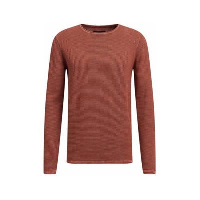 WE Fashion trui met textuur bruin WE Fashion trui met textuur bruin