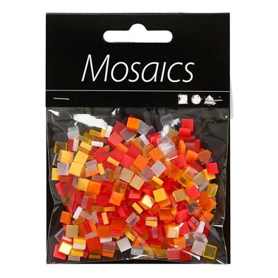 Creativ Company Https://www.cchobby.nl/mini-mozaiek-afm-5x5-mm-dikte-2-mm-rood-oranje-harmonie-25-gr-1-doos