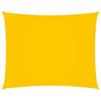 Zonnescherm rechthoekig 5x6 m oxford stof geel - thumbnail