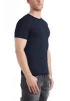 Garage Bodyfit T-shirt R-neck Basic T-shirts Navy - thumbnail