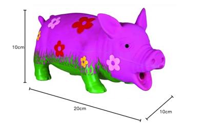 TRIXIE LATEX / POLYESTERVLIES VARKEN 20 CM 20 CM 3 ST