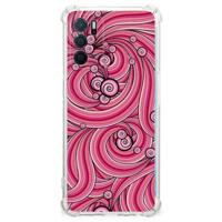 OPPO A16 | A16s | A54s Back Cover Swirl Pink - thumbnail