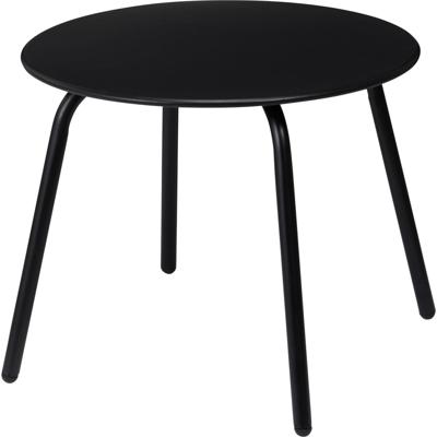 Tafel zwart ø50xh40cm
