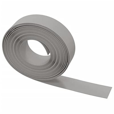 VidaXL Tuinrand 10 m 15 cm polyetheen grijs