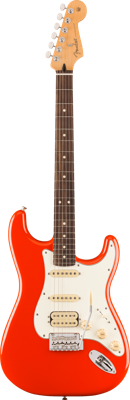 Fender Player II Stratocaster HSS, Coral Red RW