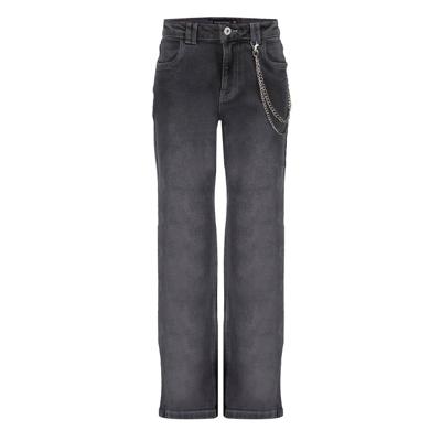 Frankie & Liberty Meisjes broek - Frankie Straight Leg - 03.3 Off Black