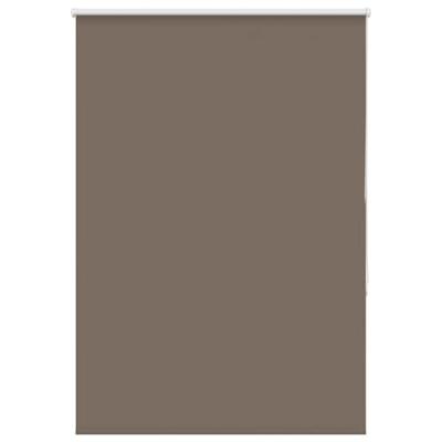 Rolgordijn verduisterend koffie 115x130 cm stofbreedte 110,7 cm Rolgordijn verduisterend koffie 115x130 cm stofbreedte 110,7 cm