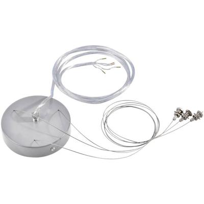 SLV Ophangset 1,5m voorMedo 2-lichts grijs - 135254 SLV Ophangset 1,5m voorMedo 2-lichts grijs - 135254